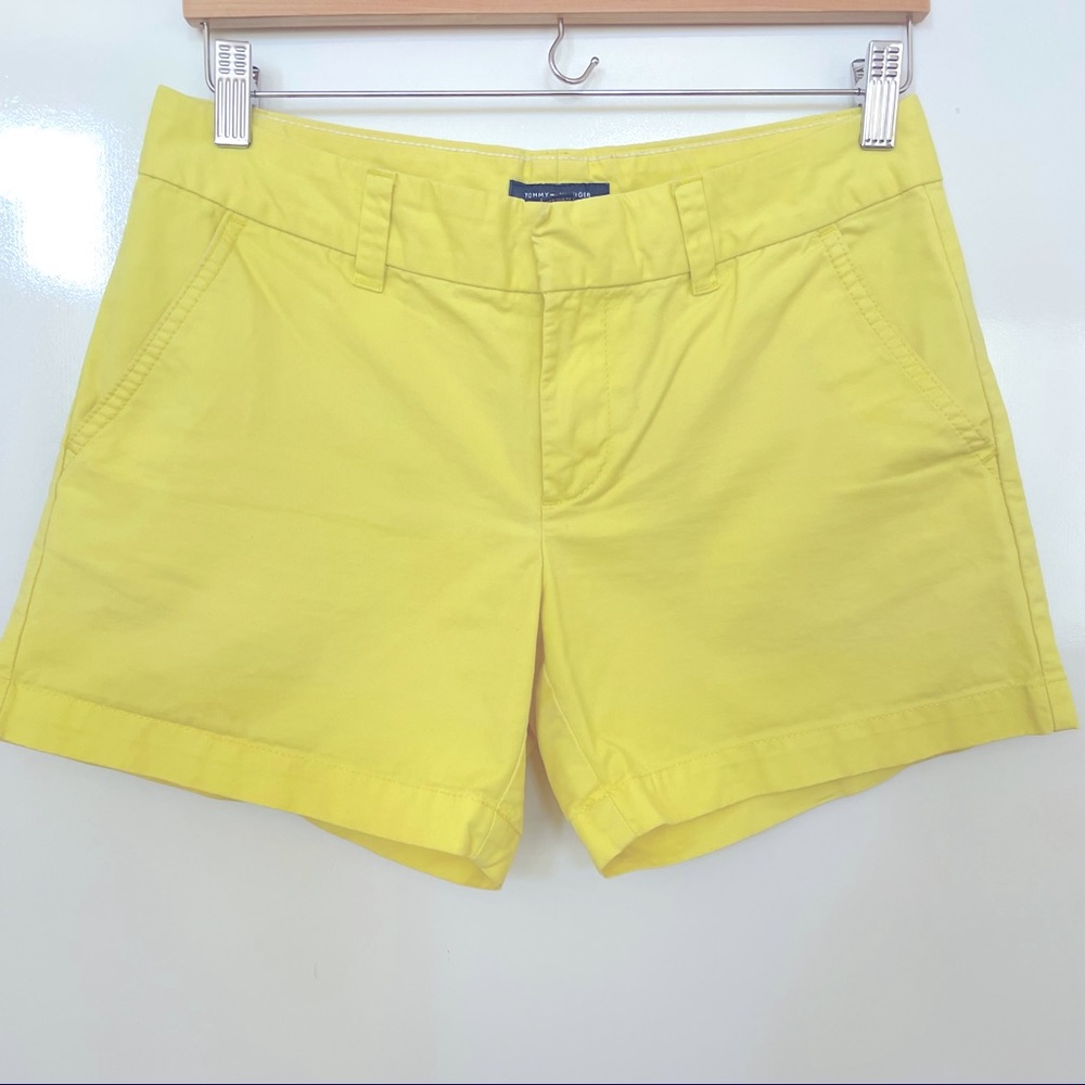 Tommy Hilfiger Yellow Shorts. Size 2